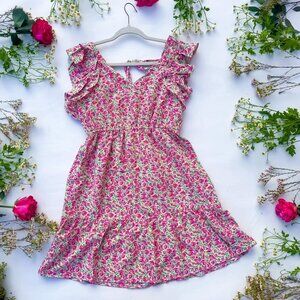 Forget Me Not Floral Dress